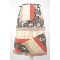 Next - Size 8 - Multicoloured - Patterned Patchwork Wrap Around Skirt