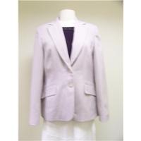 New Look - Size: 16 - Pink polyester - Smart jacket / coat