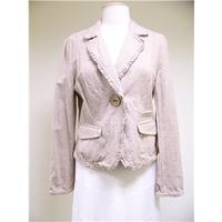 next beige linen mix jacket size 12 next size 12 beige jacket