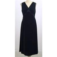 next size 10 petite black full length evening dress
