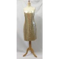 next size 10 gold sequin dress next size 10 metallics sleeveless