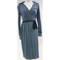 Next Petite - Green - Wrap around dress - UK 8