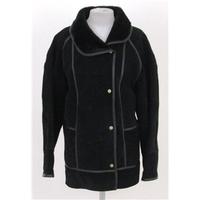 Neuville, size 12 black suede jacket