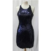 new look size 8 blue cocktail dress