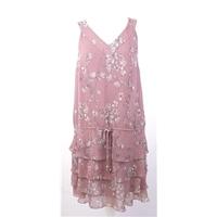 Next Size 8 Short Pink Chiffon Dress