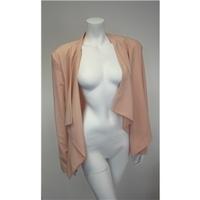 New Look Size 16 Pink Waterfall Jacket New Look - Size: 16 - Pink - Jacket