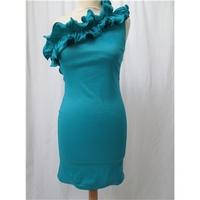 New Look - Size: 8 - Blue - Asymmetrical dress
