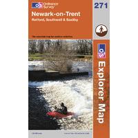 Newark-on-Trent - OS Explorer Active Map Sheet Number 271