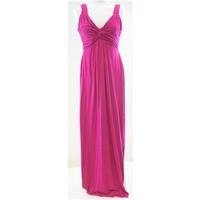 next size 8 pink long dress