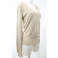 Next size 12 v necked cream pullover Next - Size: 12 - Cream / ivory - Pullover