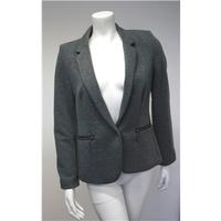 Next Petite Size 10 Smart Grey Jacket Next - Size: 10 - Grey - Casual jacket / coat