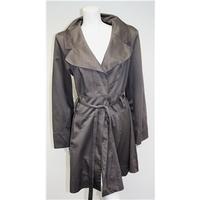 New Look Size 18 Grey Trench Coat New Look - Size: M - Grey - Casual jacket / coat