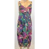Next Size 16 Tall Multicoloured Floral Print Summer Dress