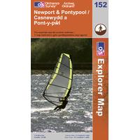 Newport & Pontypool - OS Explorer Map Sheet Number 152