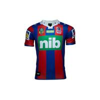 Newcastle Knights 2017 Home NRL Kids S/S Replica Rugby Shirt