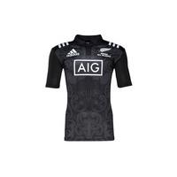New Zealand Maori All Blacks 2016 Kids S/S Rugby Shirt