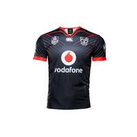 New Zealand Warriors NRL 2017 Home Kids S/S Rugby Shirt