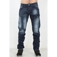 new vierra cross hatch dark wash jeans trouser