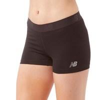 new balance womens accelerate running hot shorts black