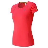 New Balance Ice Short Sleeve Tee - Womens - Guava