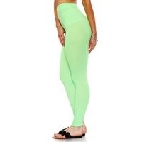 neon coloured footless tights