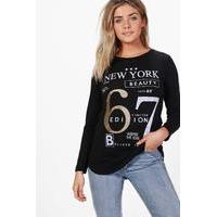 New York Knitted Top - black