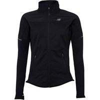 New Balance Womens Woven NB Heat Thermal Running Jacket Black/Grey