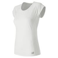 New Balance Somerset Cap Sleeve Ladies Top - White, XL