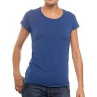 New Outwear T-Shirt L066254 R-Neck Royal Blue women\'s T shirt in blue