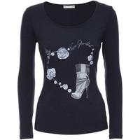 nero giardini a661360d t shirt women womens long sleeve t shirt in blu ...