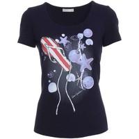 nero giardini p761463d t shirt women womens t shirt in blue