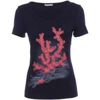 nero giardini p761462d t shirt women womens t shirt in blue