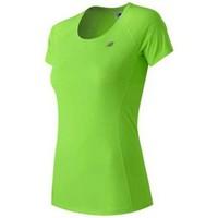 New Balance Ice Short Sleeve women\'s T shirt in green