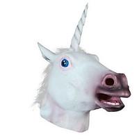 new 2016 unicorn horse head mask halloween costume party gift prop nov ...