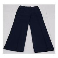 Next Petite, size 6 navy blue linen trousers