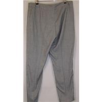 Next Grey Casual Trousers Ladies Next - Size: 38\