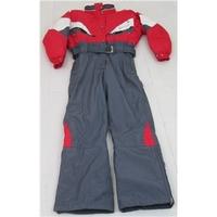 Nevica, size 12 red & grey ski suit