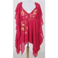 Next, Size: 10, Pink Top