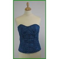 New Look - Size: 12 - Blue - Lace Bustier