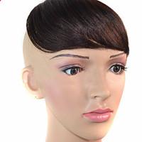 New Special Offer Seamless Oblique Bangs Modified Face Two-Color Optional