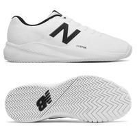New Balance MC996 v3 Mens Tennis Shoes - White/ Black, 9.5 UK