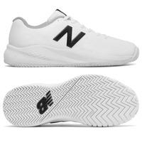 New Balance WC996 v3 Ladies Tennis Shoes - White/Black, 8 UK