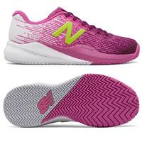 New Balance WC996 v3 Ladies Tennis Shoes - Pink/White, 8 UK