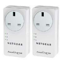Netgear Powerline 500 PassThru 1-Port 2 x (500 Mbps) Adaptor