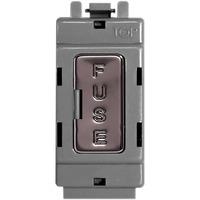 Nexus Fuse Fitted Grid Holder Module - Black Nickel