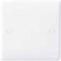 nexus slim flex outlet plate bottom entry white plastic