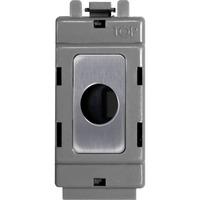 Nexus Grid Flex Outlet - Brushed Steel