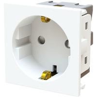 Nexus Euro-Module Schuko Socket - Power Module White
