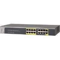 Netgear ProSAFE GS516T Gigabit PoE/PD Smart Switch 16 x 100/1000 Base-T Rackmount Switch RJ45