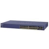 NETGEAR ProSafe FS728TP 24 Port Fast Ethernet Smart Switch with PoE and SFP